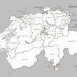 carte de la Suisse