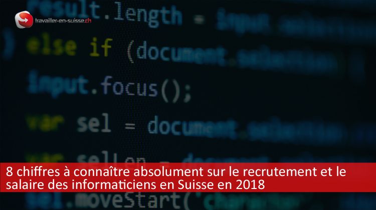 salaire des informaticiens en Suisse