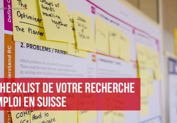 Checklist recherche emploi en Suisse