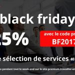 black friday : 25% de réduction sur une sélection de services