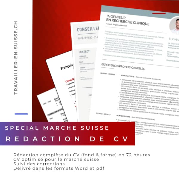 Service de rédaction de CV