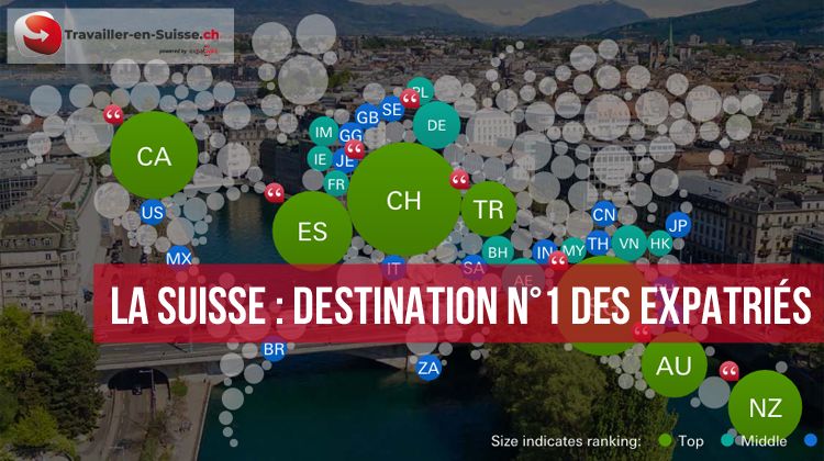 La Suisse destination préférée des expatriés