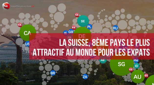 La Suisse, 8ème pays le plus attractif au monde pour les expats
