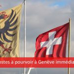 Plus de 60 postes à pourvoir à Genève immédiatement