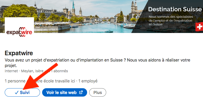 page Linkedin Expatwire