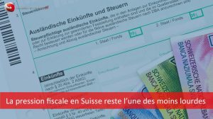 pression fiscale impôt sur le revenu suisse