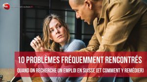 10 problèmes fréquent de la recherche d'emploi