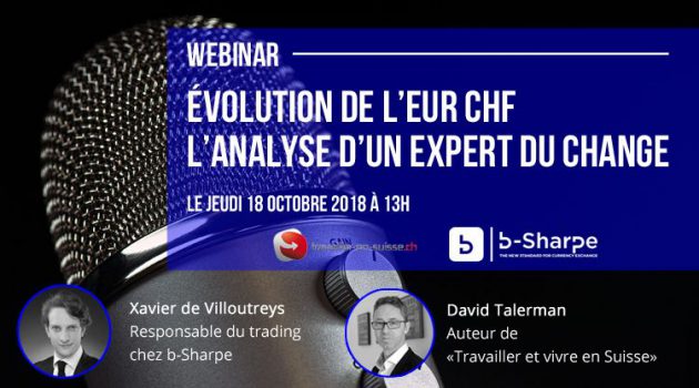 Evolution de l’EUR CHF : l’analyse d’un expert du change